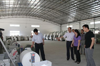 田陽縣政協(xié)領(lǐng)導(dǎo)深入委員企業(yè)開展調(diào)研視察，助力市場發(fā)展